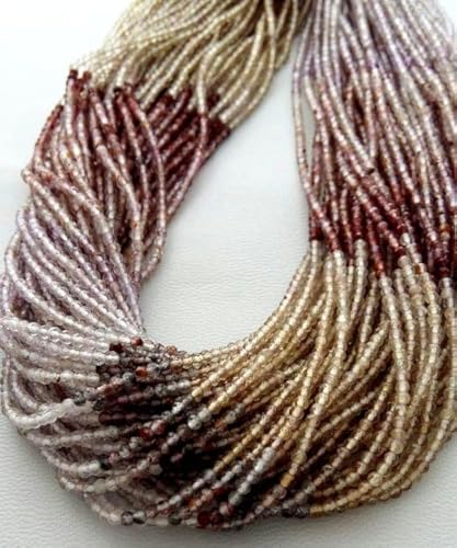 Perles améthyste rutilée 2mm LKBEADS pour assembler vos bijoux du quotidien faits main - 2