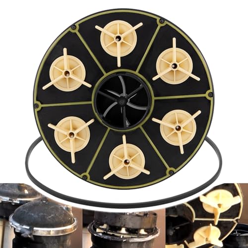 6 Port Module Kit 004-302-4408-00 Replace for Paramount 6-Port Water Valve Module 004302440800 with Valve Shell O-Ring 005-302-0100-00 Compatible with PCC2000 System