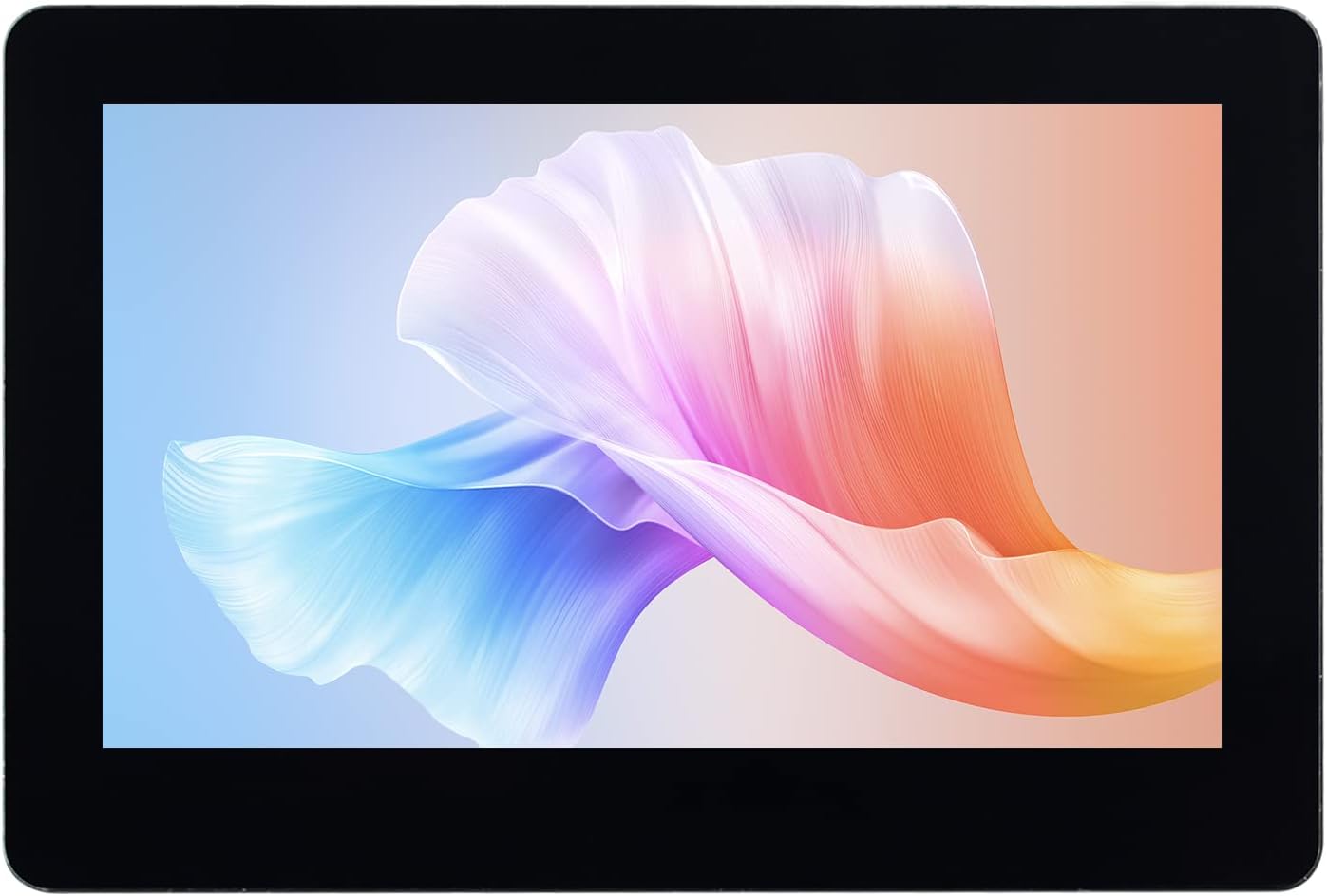 4.3inch DSI Display, 800 × 480 Resolution, IPS Panel, Compatible with Raspberry Pi 4B/3B+/3A+/3B/2B/B+/A+/CM3/3+/4-IPS Wide-Bezel Touch Display