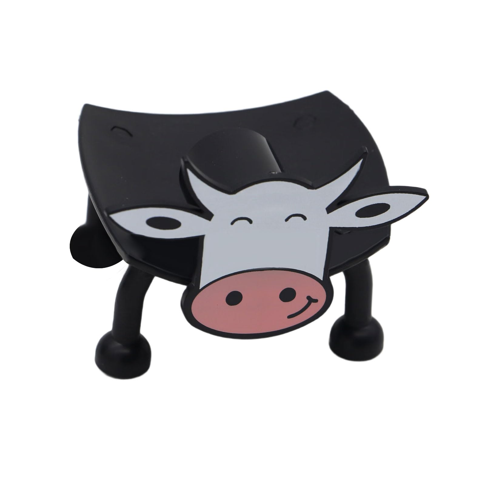 Lovely Cow Holder Stackable Animal Bathroom Tissue Storage Rack Toilet Roll Paper Holder Easy to Use Lovely Cow