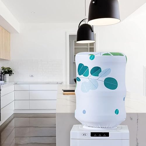 Miniatura 4 de ZUYYON Dispensador de agua, cubierta de polvo de tela, cubierta de muebles de tela duradera, cubierta reutilizable a prueba de polvo para enfriador