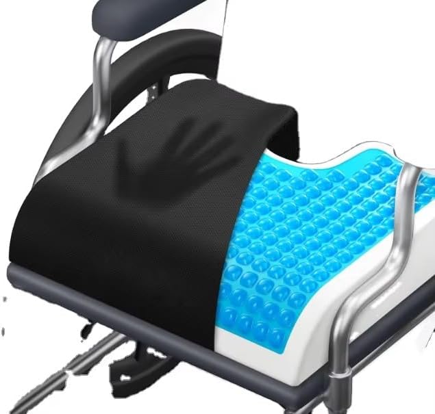 Seat Cushion, Ergonomic U-Shape Office Chair & Car Pad with Memory Foam, Gel Cooling, Removable Washable Cover & Lumbar Support
