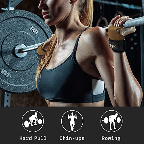 Ativafit Lifting Straps Weight Lifting Gloves Heavy Duty Deadlift Straps Neoprene Padded Wrist Support For Weightlifting, Bodybuilding, Powerlifting, Strength Training Home Gym Men And Women #TOP4