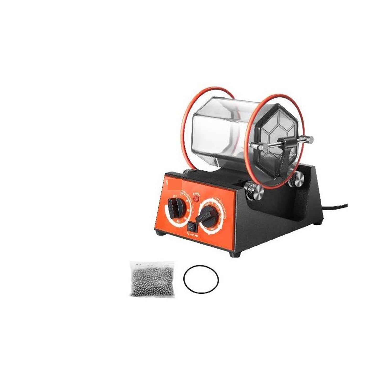 3kg 5kg Rotary Tumbler Surface Polisher Jewelry Drum Polishing Machine Gem DIY Mini-Tumbler Finishing Tools(3Kg Capacity)