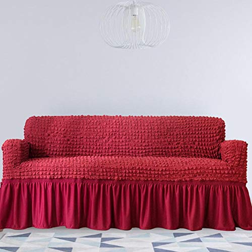 Superelastische bankhoes voor 3-zits bank, meubelbeschermer voor op een bank aangebrachte bank Hoes Waterdichte stofdichte hoes Sofa hoes kussen(170-230cm) - Image 7