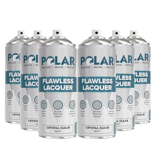 Polar Clear Matte Lacquer Spray - 6 Fl Oz