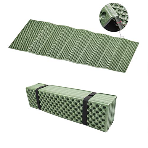 Isomatte Klappbare Campingmatte Schlafmatte Klappmatratze Feuchtigkeitsbeständige Schaumstoffmatratze für Wanderzelt, Freien, Strand, Reisen