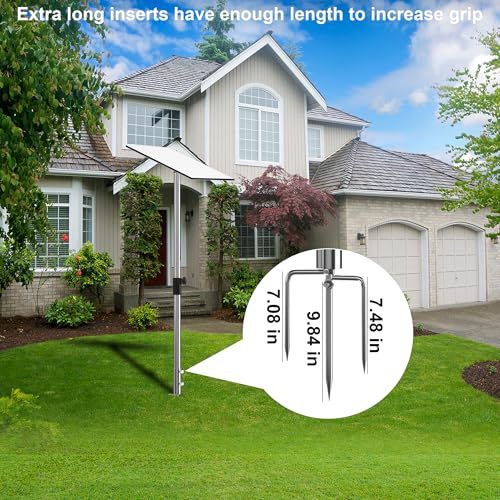 Image of Starlink Gen 3 Pole Mount Kit,Stainless Steel Ground Stand 4.6ft Adjustable