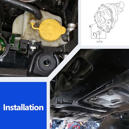 Image of CVT Transmission Cover Gasket Compatible with 2013-2015 Subaru XV Crosstrek 2.0 L H4, 2016-2017 Subaru Crosstrek 2.0 L H4 Part Number 31338AA020