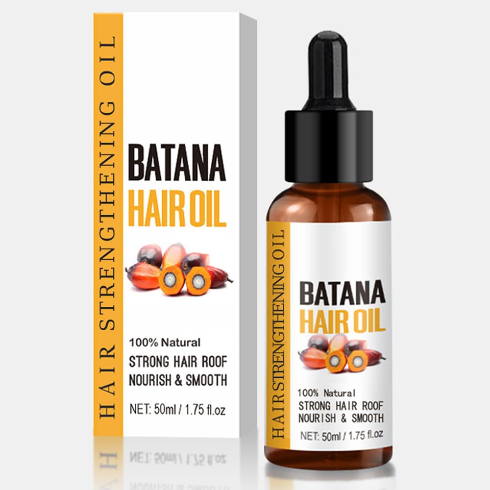 Mysense Batana Natural Hair Growth Oil with Organic Castor & Coconut Oils for Women and Men, Moisturizing & Strengthening Serum for Scalp & Hair Care