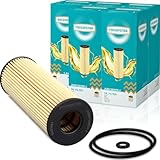 FOCUSFILTER FL2062 FT4Z-6731-A OEM Grade Oil Filter, 10K Miles Protection, fits Ford F150 /