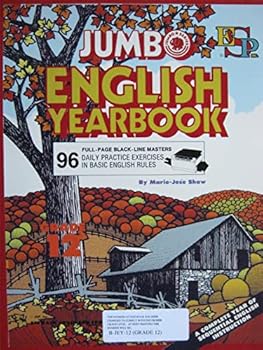 Paperback Jumbo English Yearbook Grade Twelve / Blackline Master (B-Jey-10) Book