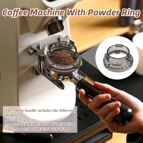 Nilic 54mm Dosing Funnel for Sage Coffee Machine Accessories, Durable Food-Grade Coffee Tool for Precise Espresso Dosing, Leak-Proof - Image 4