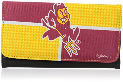 Game Day Outfitters NCAA Arizona State Sun Devils Color Block Wallet, One Size, Multicolor