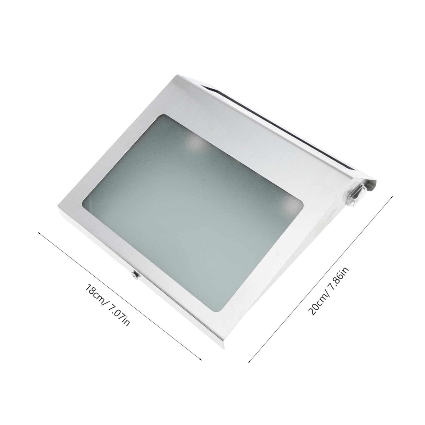 Housoutil Lampada a Energia Solare Per Numero Civico Luce a Led Per Targa Porta Realizzata Con Materiali Durevoli e Resistente Alle Intemperie