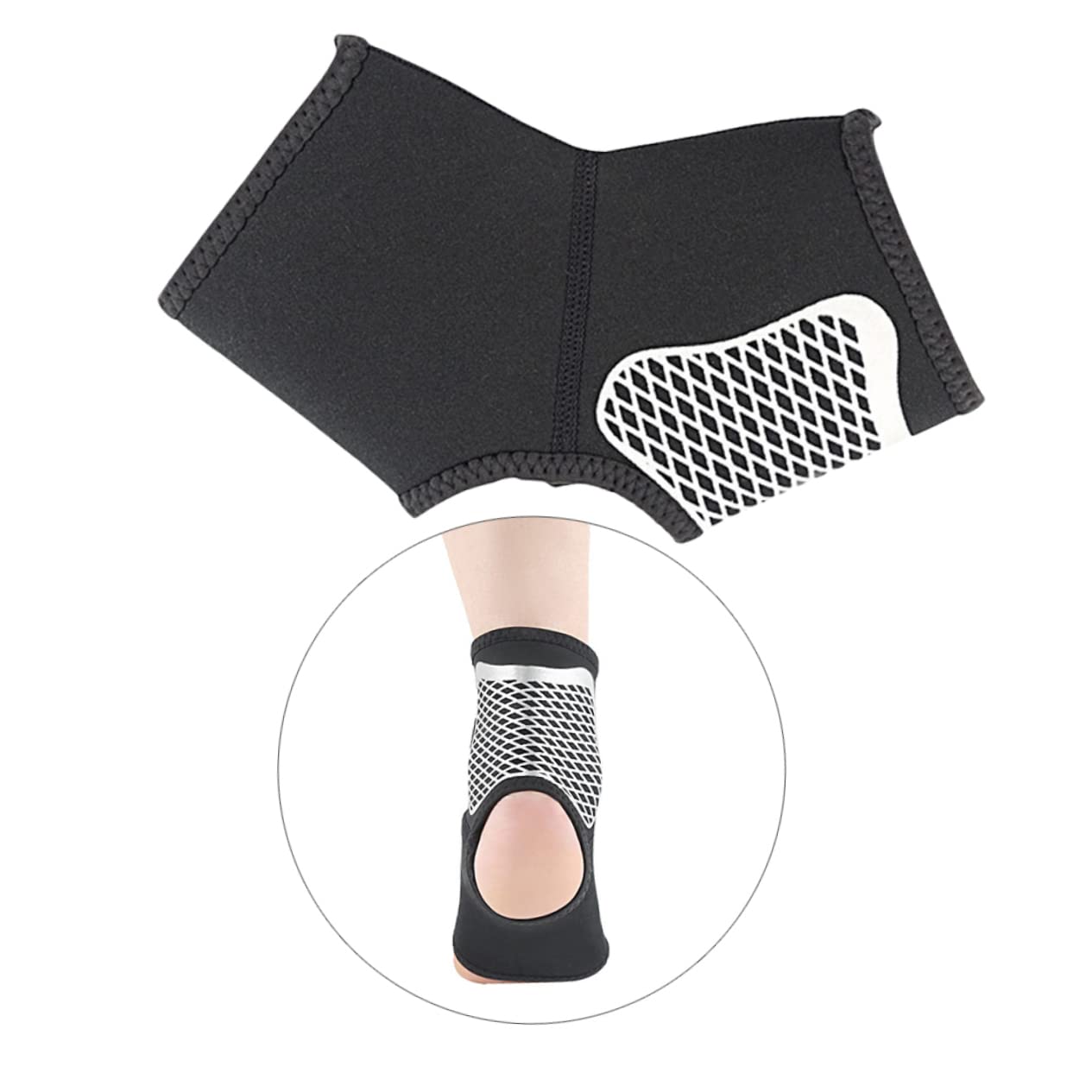 TOVINANNA Ankle Brace 2 Pack Ankle Support Wrap for Running Workout Basketball Volleyball and Weightlifting