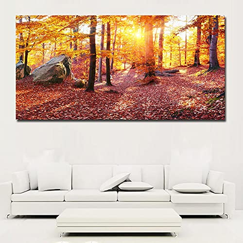 Peinture Kit Diamant 5D Forêt pour Illuminer votre Décoration Murale de Salon