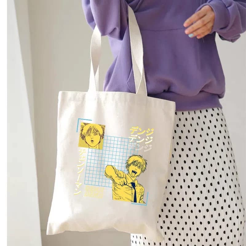 Amazon.co.jp: チェンソーマン トートバッグ 手提げ袋 パワー マキマ