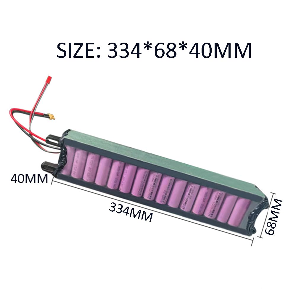 Batteria Integrata per Monopattino Elettrico 36V 10.4Ah 4.4Ah 5.2Ah 6.6Ah 7.8Ah, Batteria al Litio agli ioni di Litio per Veicoli autobilanciati.