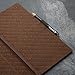 TORRO Large Golf Scorecard Holder – Genuine Leather Pro Golf Score Card Wallet with Card Slot and Pencil (Dark Brown)