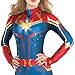 Costumes USA Light-Up Captain Marvel Halloween Costume for Women, Superhero Jumpsuit, Extra Large, Dress Size 14-16