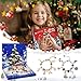 Christmas Advent Calendar Bracelets 2026 for Girls, 24 Days DIY Christmas&Unicorn Jewelry Making Kit with 22 Charm Beads and 2 Adjustable Bracelets, Christmas Gifts for Girls