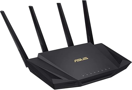 ASUS RT-AX58U Router WIFI de doble banda (RT-AX3000) (renovado)
