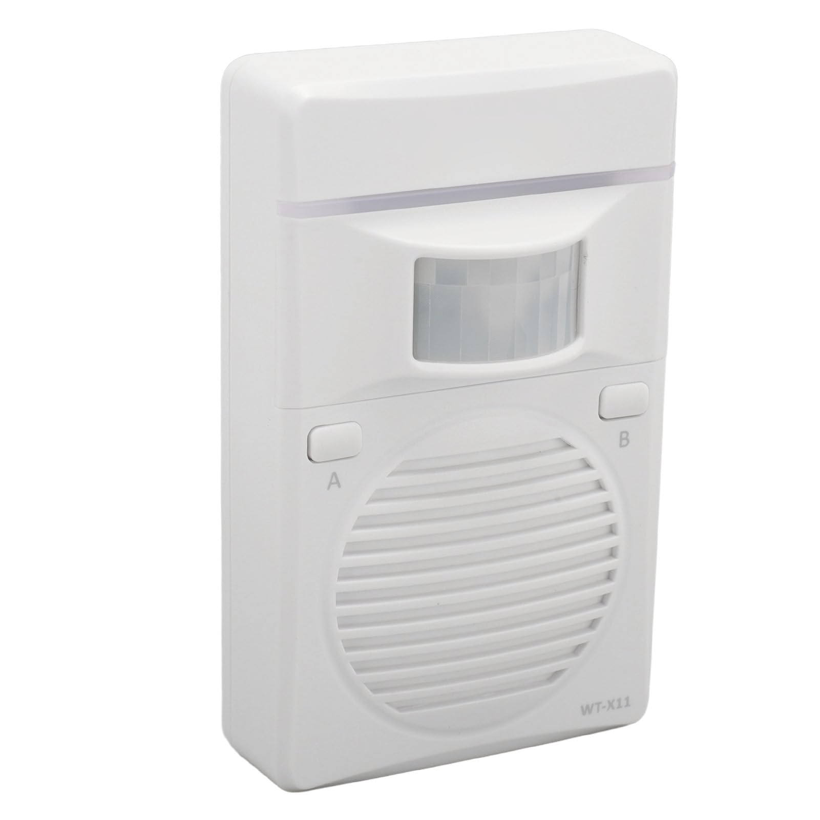 Naroote Ring de Sonido del Sensor de Movimiento IR, Archivos Mp3 Recargables de Movimiento de Volumen Ajustable Habilitado Taller de Reproducción de Sonido (Enchufe de la UE)