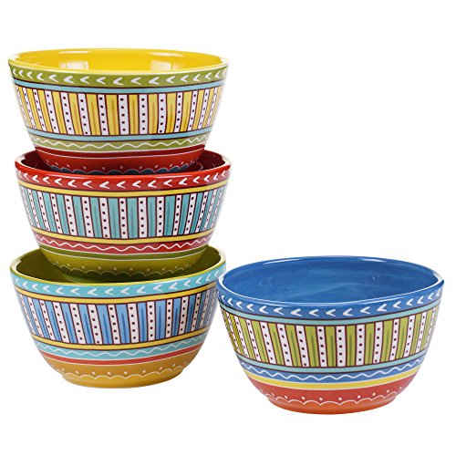 Certified International Valencia Ice Cream Bowls (Set of 4), 6