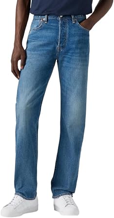 Levis Mens 501 Original Fit Jeans
