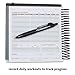 Fitlosophy Fitbook: 12 week Fitness Journal and Planner for Workouts, Weight Loss and Exercise, Black
