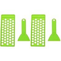 Vista 11 de Bandeja de bálsamo labial y espátula: bandeja de llenado de bálsamo labial - Kit de fabricación de brillo