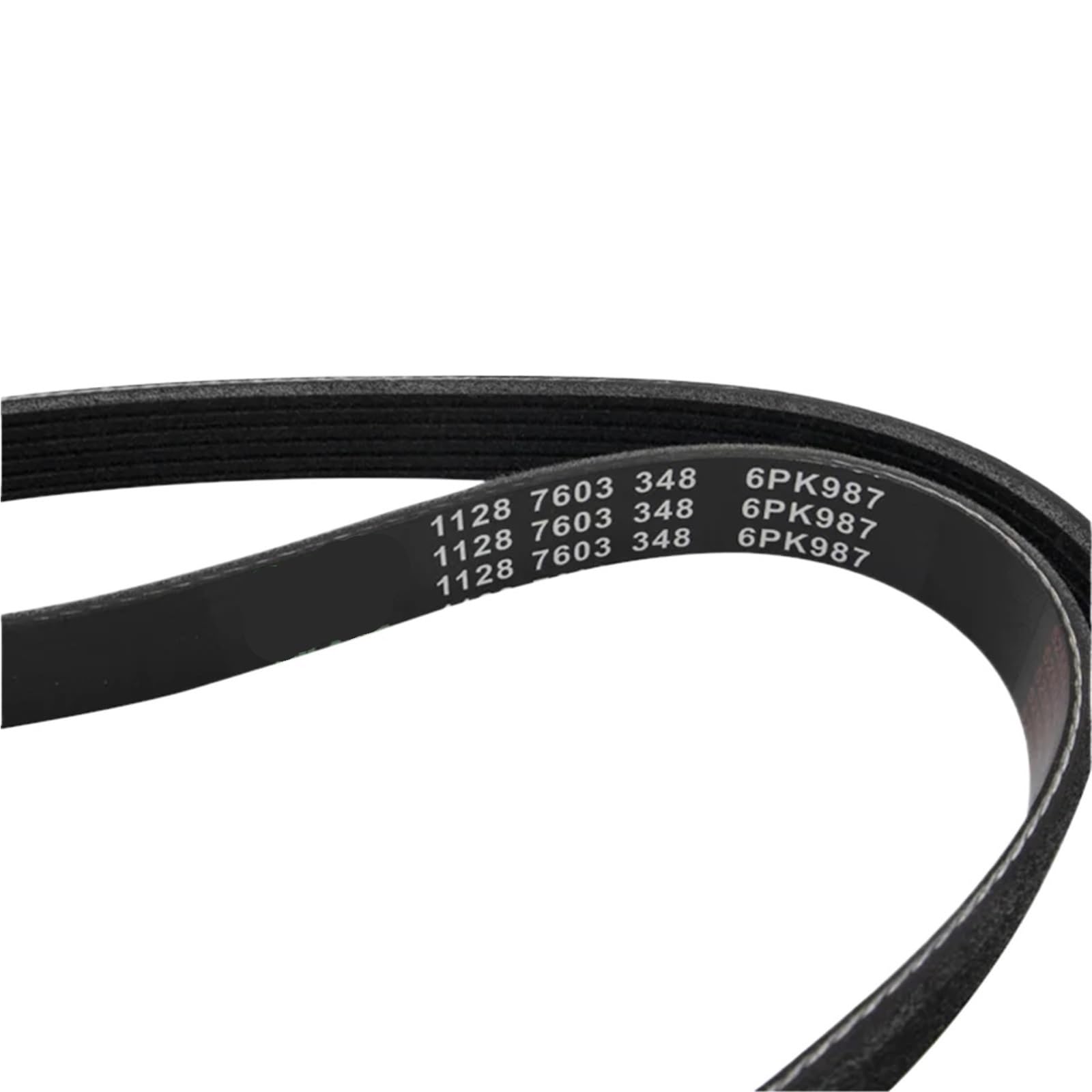 Automobilgürtel 11287603348 6PK987 Motorantrieb Serpentinenriemen für BMW B48 N20 N13 N47 F20 F21 F30 F31 ersetzen