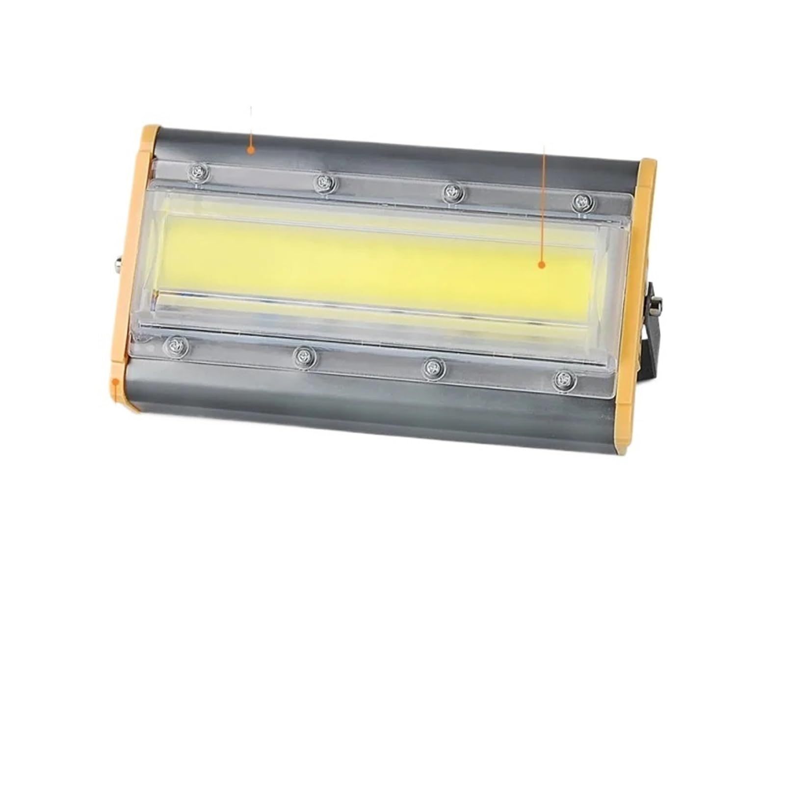 LLOOPK LED Flood Light, 50W COB Led Floodlight Construction Projector Lamp Reflectors for Outdoor Garden Lighting Waterproof Spotlights(A1)