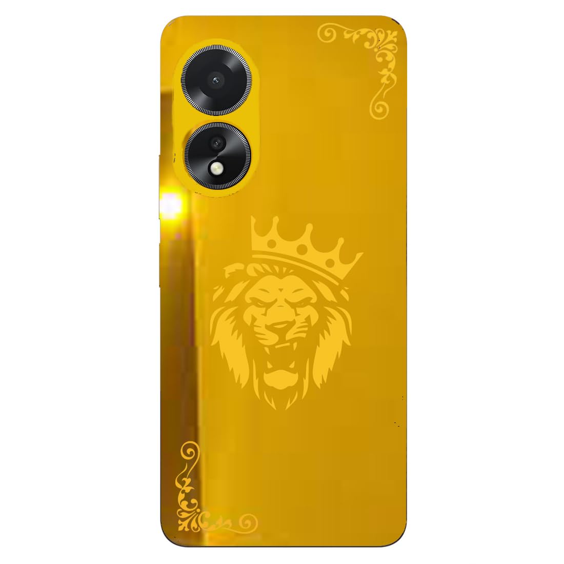 CRAFT WORLD A18 Back Cover Lion Golden Acrylic Mobile Glass Oppo A18 Gold Designer Printed Mobile Hard Back Case Cover for (B0D1NVG2X8) Amazon Price History, Amazon Price Tracker