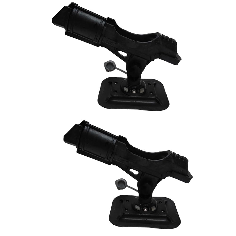 Angelboot Rutenhalter Einstellbare 360° Drehbare Angelrutenhalter Angelrutenhalter Angelrutenhalter für Kajak Kanu Boot