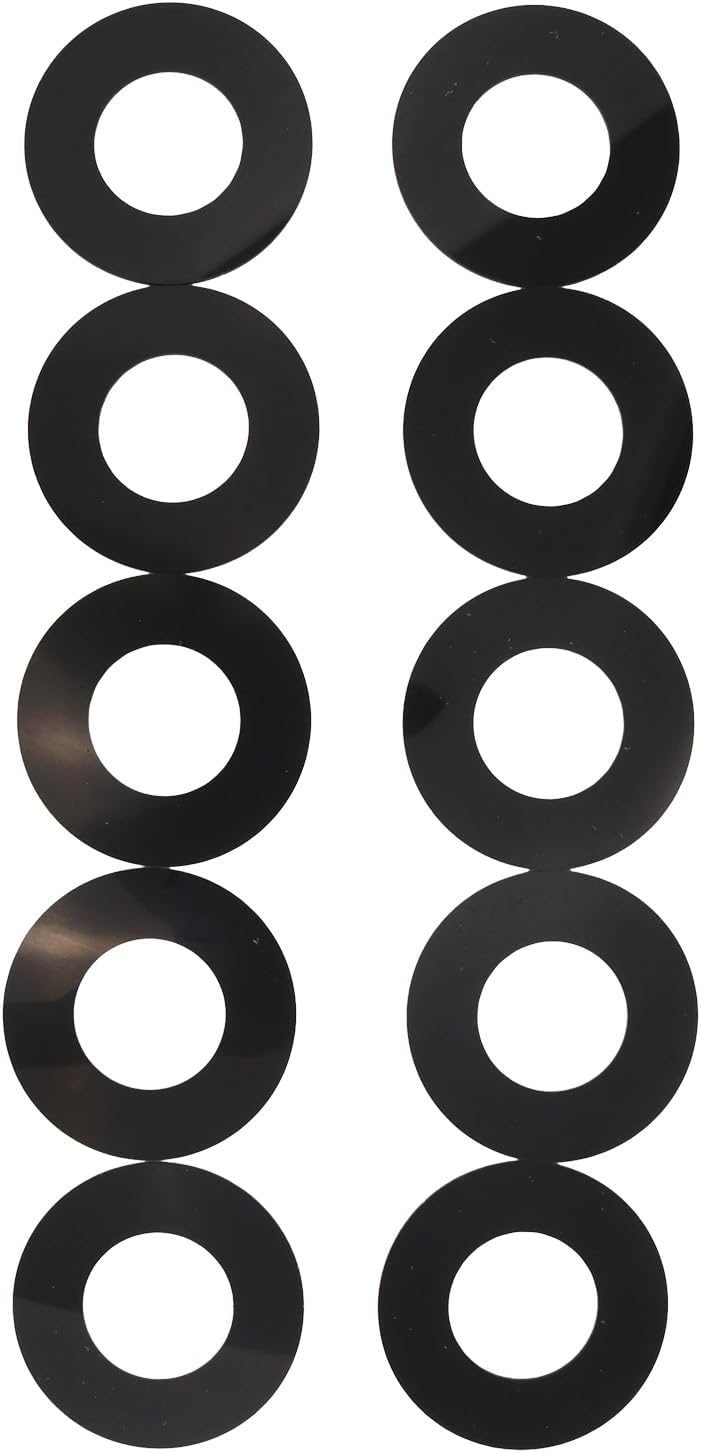 10PCS 30mm Bucket Pin Shim Kit Compatible with Bobcat Compatible with Cat Case Kubota Deere Komatsu Kobelco Excavator Skid Steer Loader