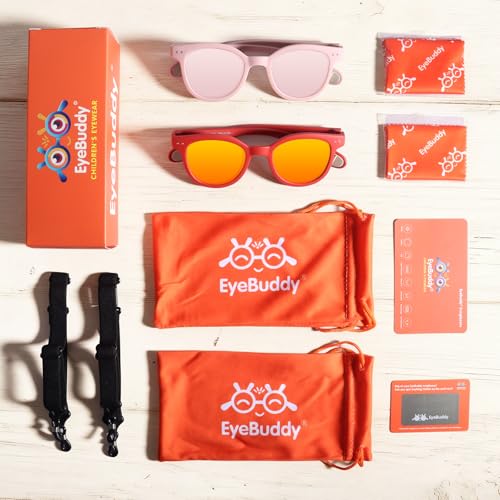 Image of EYEBUDDY Kids Toddler Sunglasses Age 2-4 /3-5 Boys Girls Polarized UV Protection Sun Glasses for Age 2-8