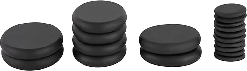 Miniatura 6 de Eapmic Juego de 16 piedras calientes de basalto con piedras calientes, kit de piedras de masaje con caja calefactora para masaje corporal (incluye
