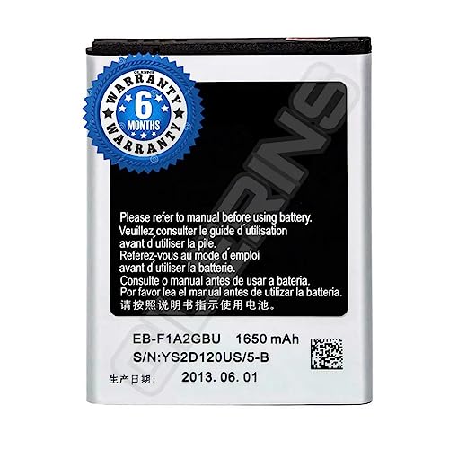 Image of Original (EB-F1A2GBU) Battery for Samsung Galaxy S2 i9100 (EB-F1A2GBU) 1650 mAh Battery with 6 Month Warranty*** (Original Battery 219)