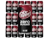Diamond coast Dr Pepper Zero Sugar, 12 fl oz , 18 cans, total 216 fl oz, 12 Fl Oz (Pack of 18)