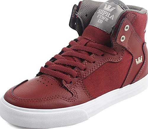 Supra Kinder (Jugend) Vaider Schuhe, 28, Brick/White