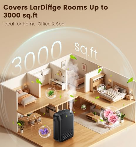 Diffuseur d'arômes sans eau 400ml pour grand hôtel et bureau par Bluetooth - 3