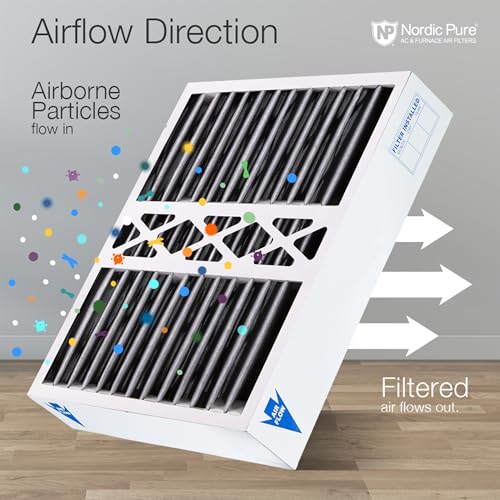 Nordic Pure 16x20x5 (Actual Size: 15 7/8 x 19 5/8 x 4 3/8) Honeywell Replacement Air Filters Merv 12 Plus Carbon 2 Pack by Nordic Pure - Image 5