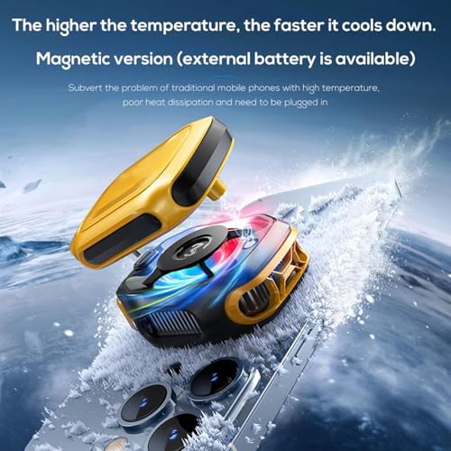 Refroidisseur De Téléphone Ventilateur Portable De Refroidissement Pour – vue 6