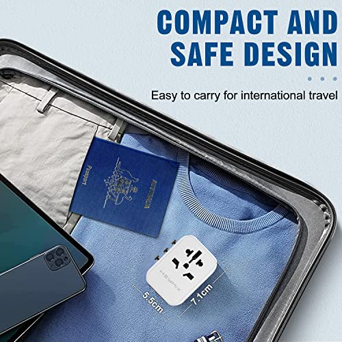 image for HEYMIX LIFE HEYMIX International Travel Adapter, Universal Adapter Tra