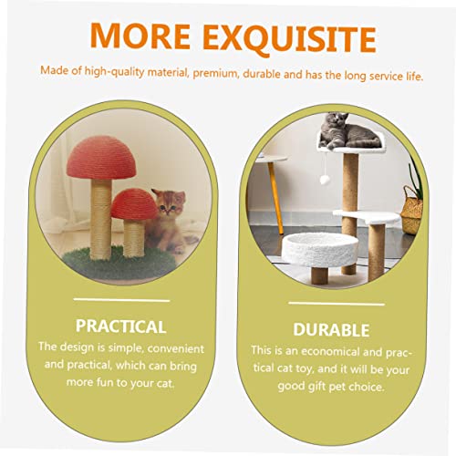 Mipcase 2 Peças Acessórios Para Estrutura De Escalada Para Gatos Brinquedo Para Escalar Gatos Arranh