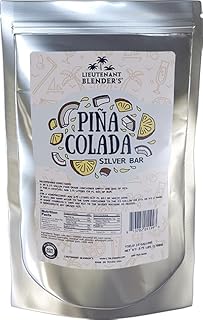 Lt. Blender's Pina Colada Silver Bar Cocktail Mix - Makes 2.5 Gallons of Frozen or "On the Rocks" Cocktail Mix - for your Cocktail Machine, Slushy Machine, Blender, Cocktail Shaker