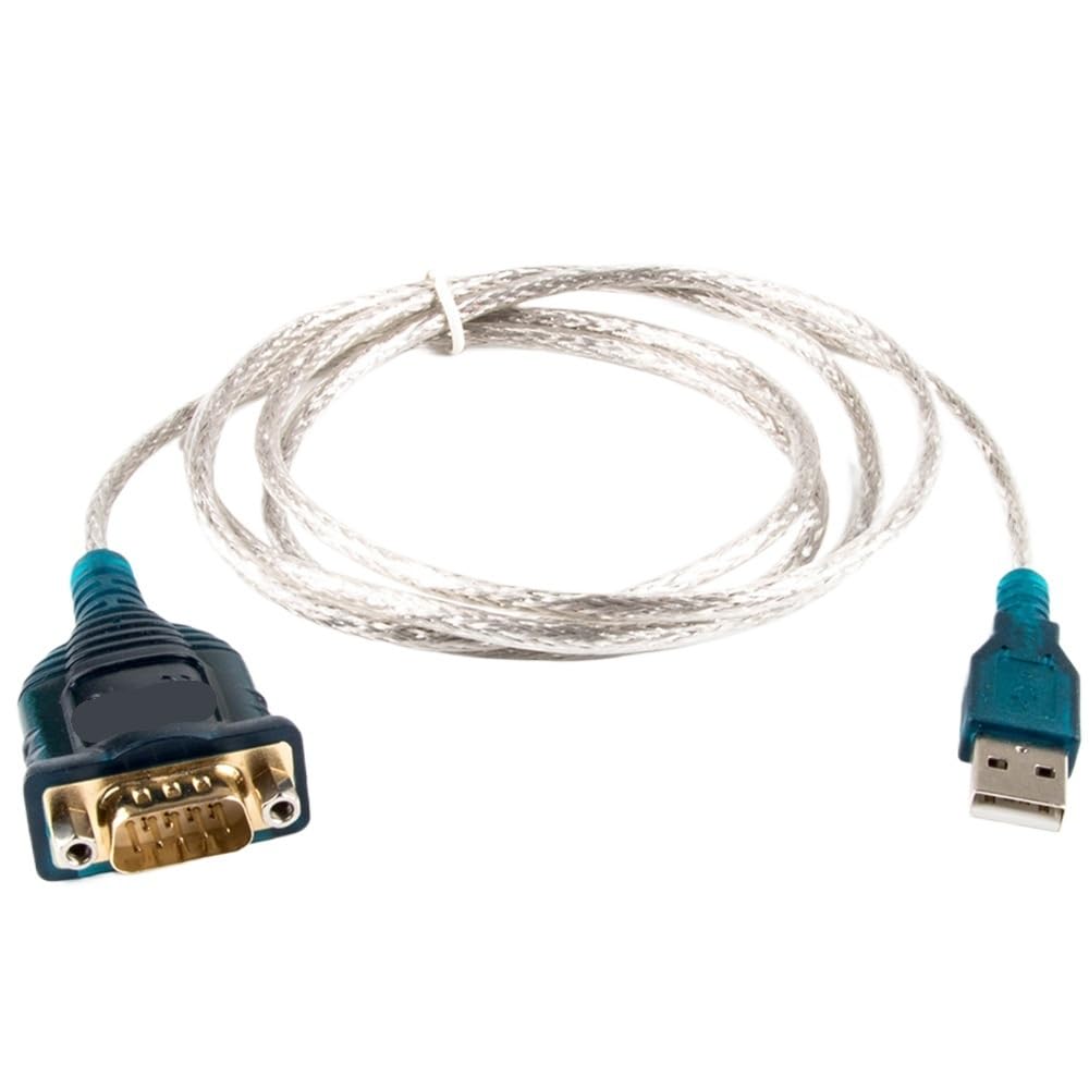 Adaptador serie USB a DB9 RS232 de 9 pines macho a puerto COM F&T>D*I Chip Computer PC Cable convertidor