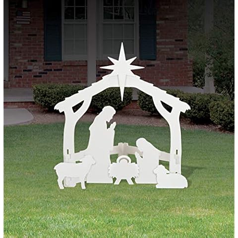 FrontYard Originals Outdoor Nativity Scene Display Cover
